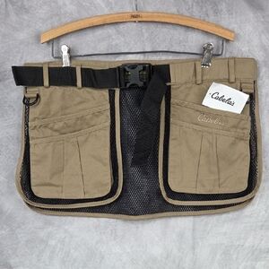 Cabela's Tan Men's Shooting Pouch Bag